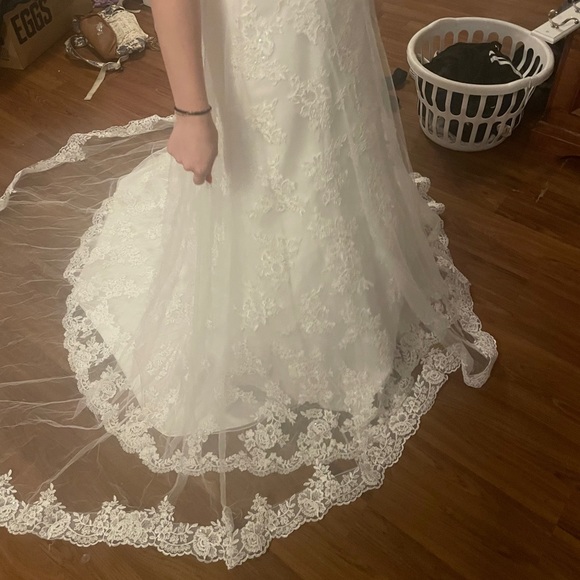 NWT MORI LEE WEDDING DRESS - Picture 8 of 8
